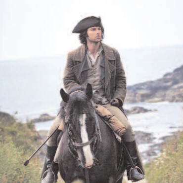 Aidan Turner starring as 18th-century Cornish mine owner hero Ross Poldark in the hit BBC series Poldark. 