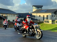 Santa bikers’ route changes