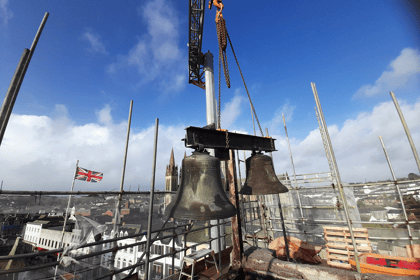 Truro’s historic bells removed for restoration 