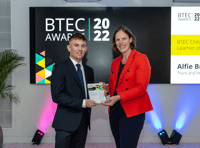 Cornish student claims top BTEC award