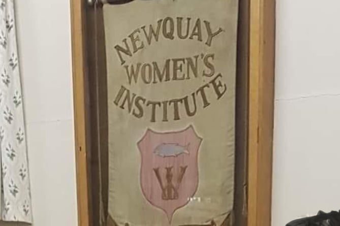 One of the items stole from the Newquay Women's Institute