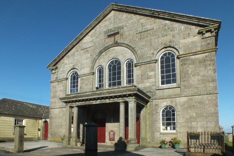 Miners Chapel in St Just which is now a community hub