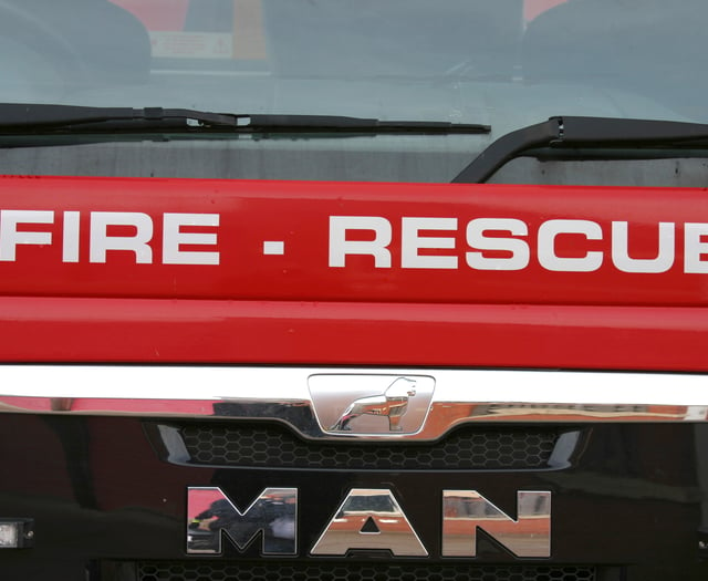 Firefighters called upon to tackle car fire in Falmouth