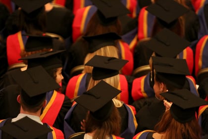 Nearly a third of people in Cornwall have higher education qualification