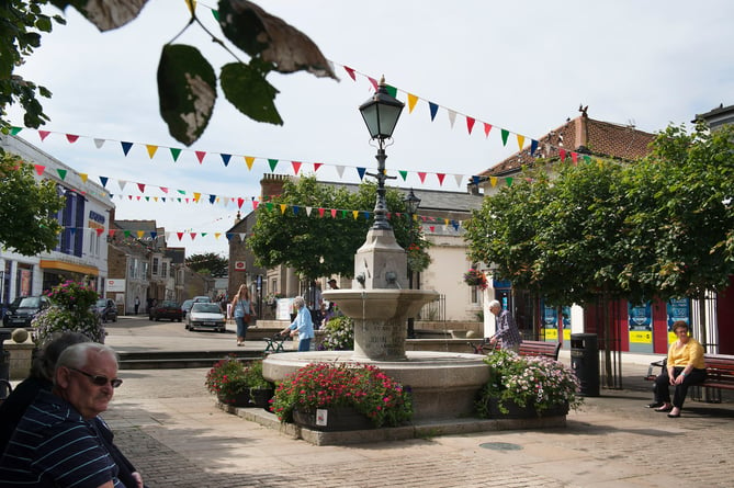 Camborne town centre