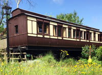 Royal railway carriage restoration project to be on view at open day