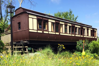 Royal railway carriage restoration project to be on view at open day