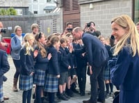 William and Kate visit Cornwall