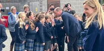 William and Kate visit Cornwall