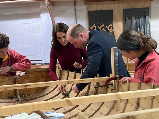 William and Kate royal visit to Falmouth