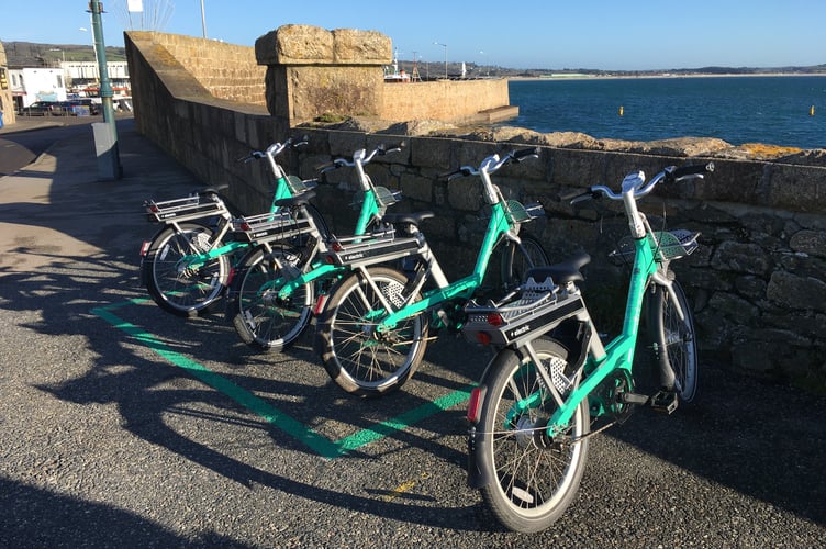 Beryl Bikes at Penzance