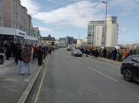 Video: asylum seeker protests in Cornwall