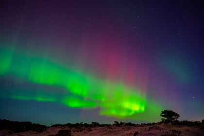 Video: could Northern Lights be seen from Cornwall?