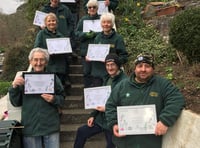 Sunny Corner volunteers scoop horticultural award