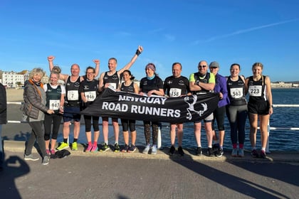 Talling and Wilkinson lead way for Newquay Road Runners at Weymouth