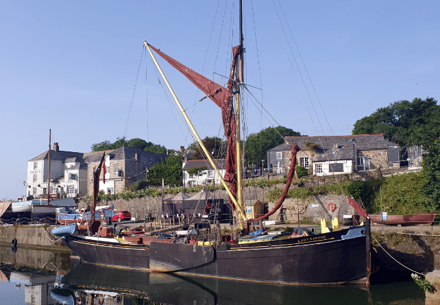 Charlestown barge