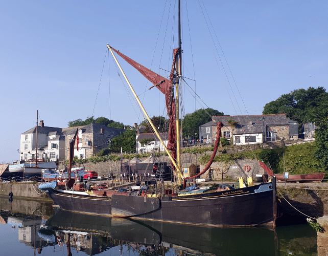 Charlestown barge