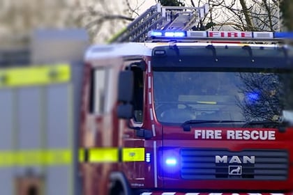 Railway station fire at Penzance 'suspected to be arson'