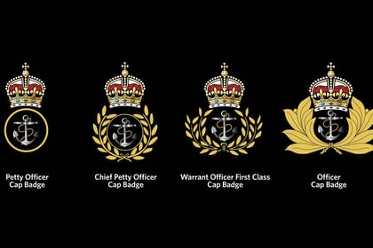 Navy personnel to wear King’s cypher for the first time at Coronation