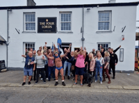 Speedo Mick given warm reception on the last leg of his long walk