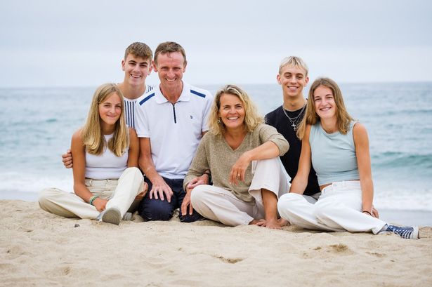 Dean Mooney with his Family