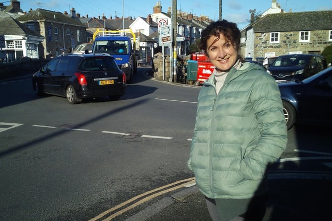 Cornwall councillor Thalia Marrington pictured in Newlyn