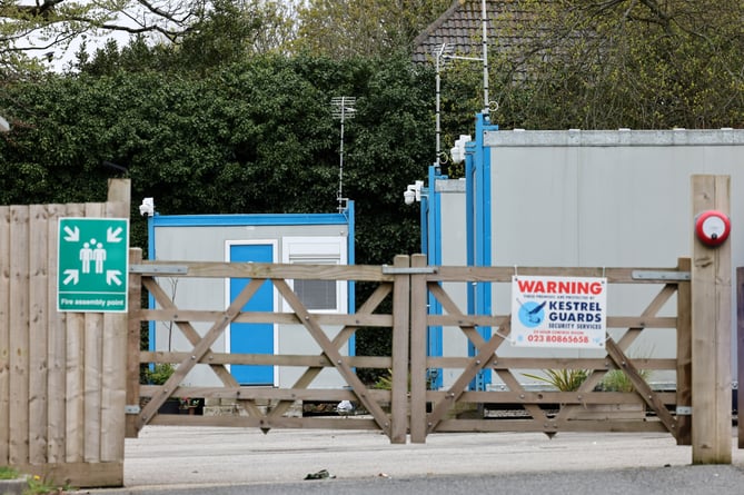 Bunkabins emergency accommodation at Rosewarne long stay car park in Camborne.