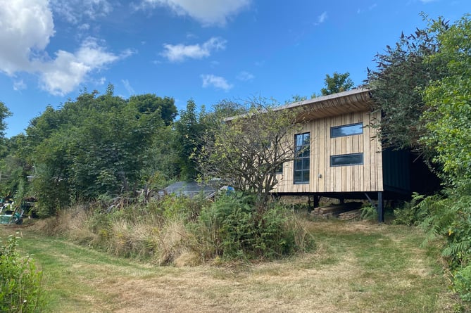 The cabin on land near Threemilestone 