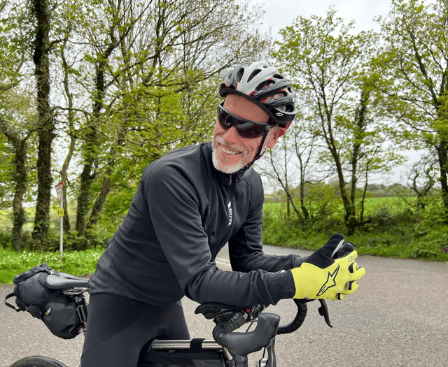 Former mayor ready for cycling challenge  