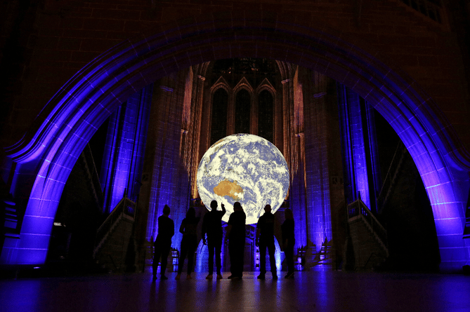 Gaia at Liverpool Cathedral 