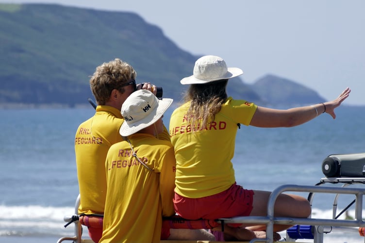 RNLI lifeguards will begin patrols across 23 more beaches in Devon, Cornwall, Dorset and Somerset from this Saturday (8 July) until 3 September for the peak summer months. 
Picture: RNLI (3-7-23)