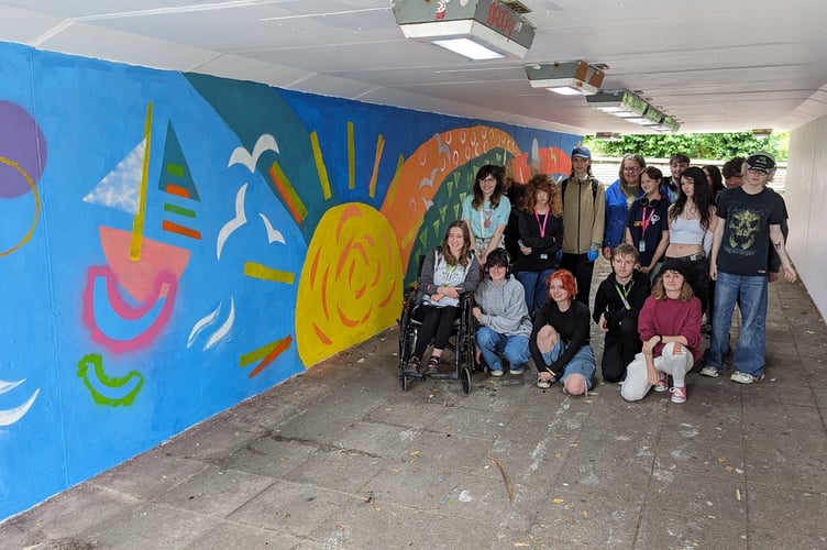 St Austell underpass