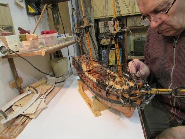 Model ship is on its way to Duchy from Ukraine