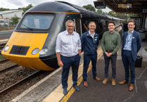 Minister visits to see if rail plans are on track