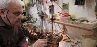 Model ship arrives in Charlestown after hazardous journey from Ukraine