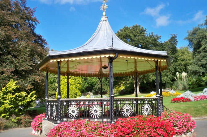 Victoria Gardens band stand