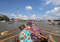 Cornish gig clubs hit the Thames for the Great River Race