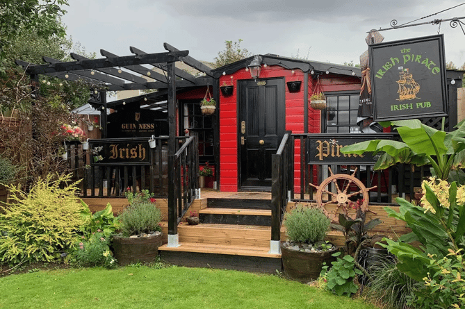 Lee Doherty’s ‘The Irish Pirate’ shed