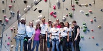 Rock-climbing therapy project receives a helping hand