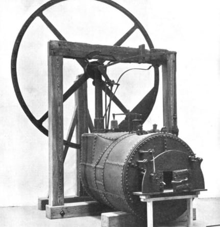 The machine invented by Cornish inventor Richard Trevithick is currently held by London's Science Museum