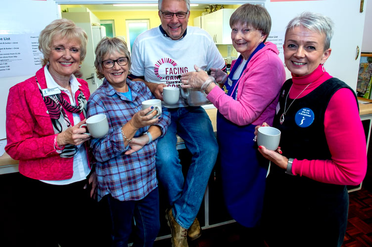 St Austell Soroptimists at their Autumn Fayre