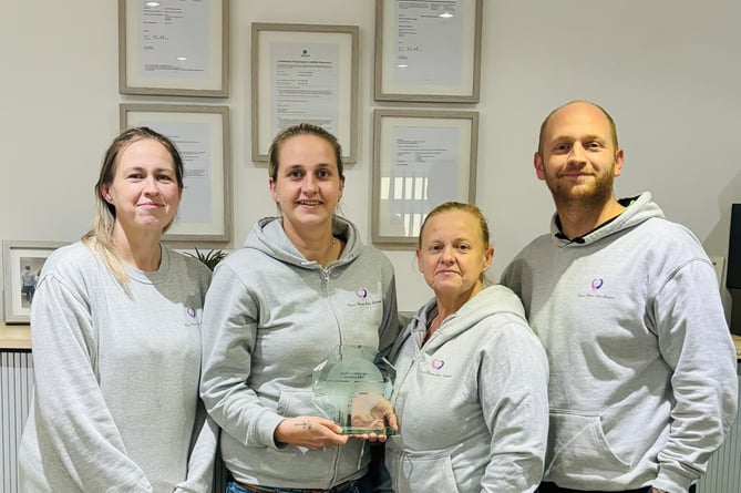 Pearce Care Haven Care Limited with their award