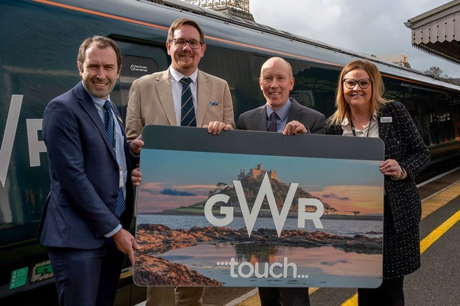 The new rail smartcard for West Cornwall will go live on November 15