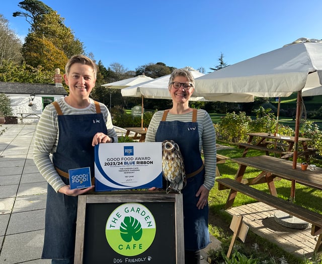 Garden cafe picks up national award