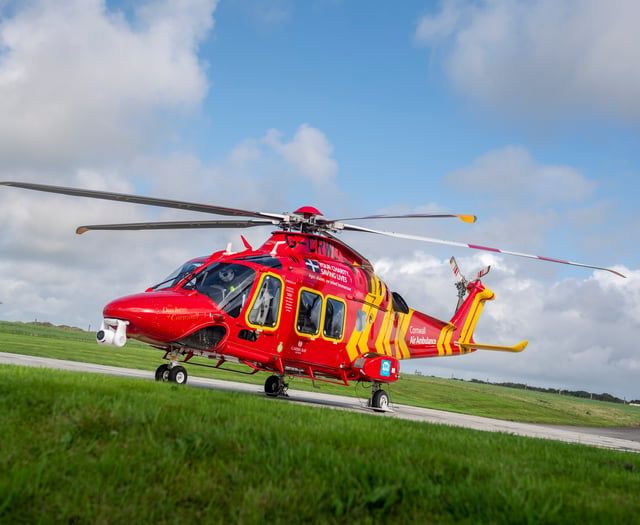 Cornwall Air Ambulance launch appeal to purchase a second helicopter 