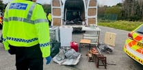 Police operation targets unlicensed waste carriers in West Cornwall