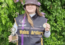 Truro archer is on target to reach the top