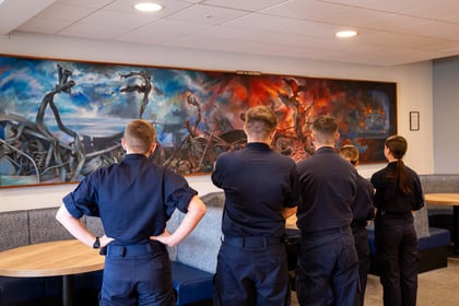 Naval base make appeal over Falklands artwork