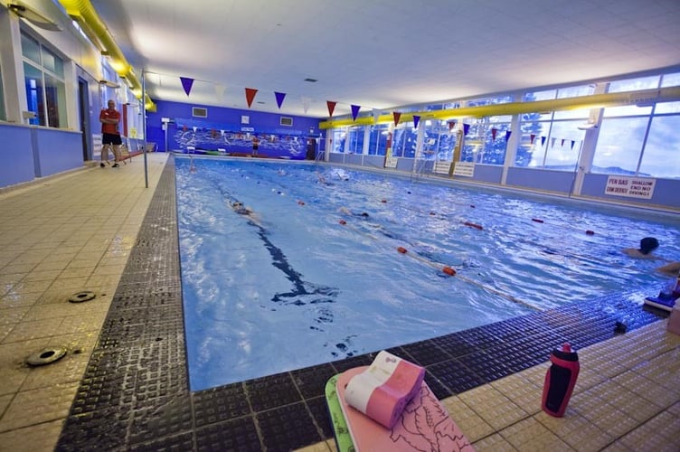 Harlech swimming pool