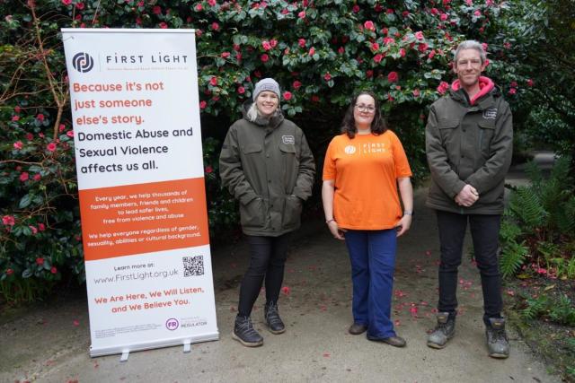 The Lost Gardens of Heligan supported First Light with their New Year’s Day charity day